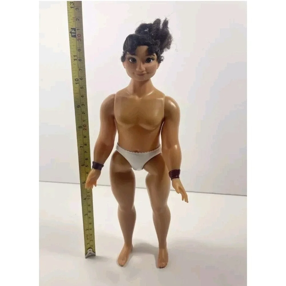 Disney Encanto Movie Luisa Doll Figure Colombian Buff‎ Strong Jakks Pacific 12